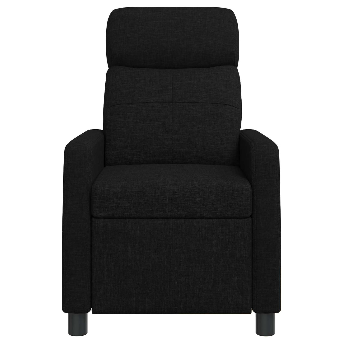 Massage Relaxsessel Schwarz Stoff