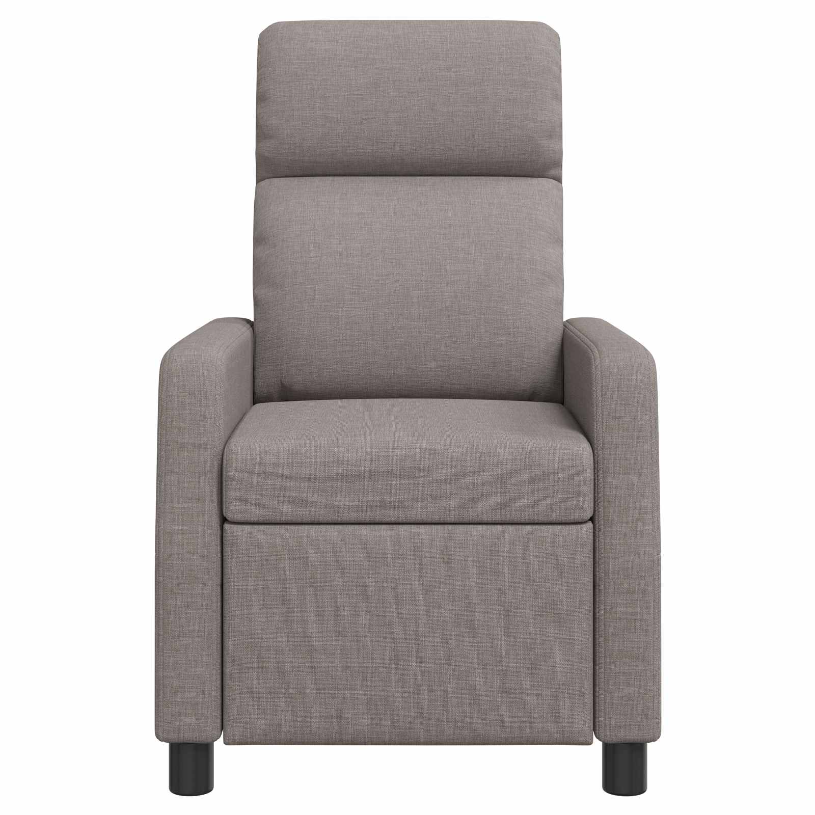 Liegesessel Taupe Stoff