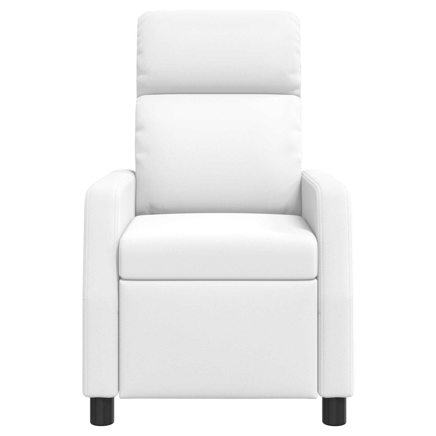 Massage Relaxsessel Weiß Kunstleder