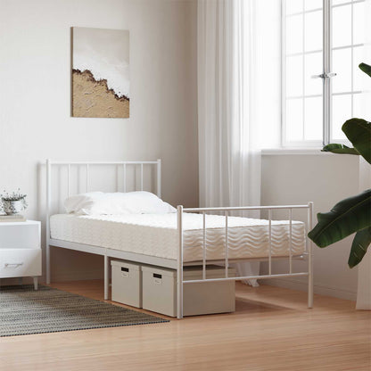 Schaumstoffmatratze H2 & H3 75 x 190 cm Weiß