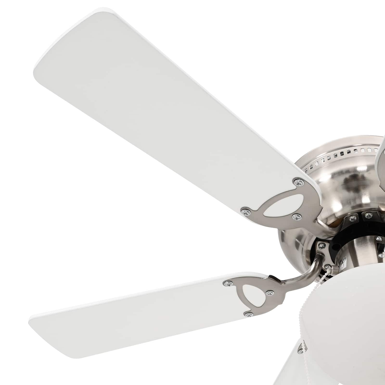 Deckenventilator mit Licht Ø 82 cm Weiß