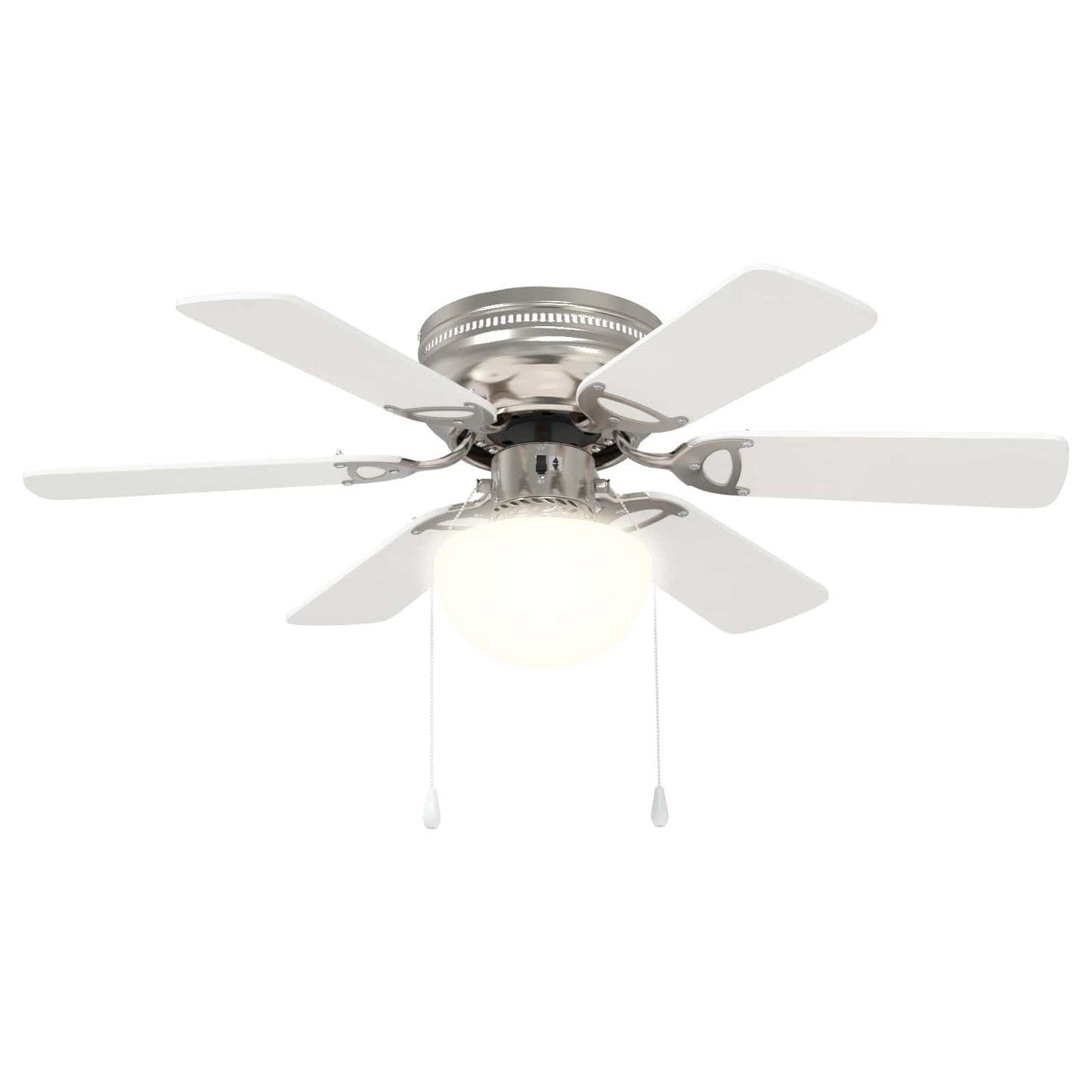 Deckenventilator mit Licht Ø 82 cm Weiß