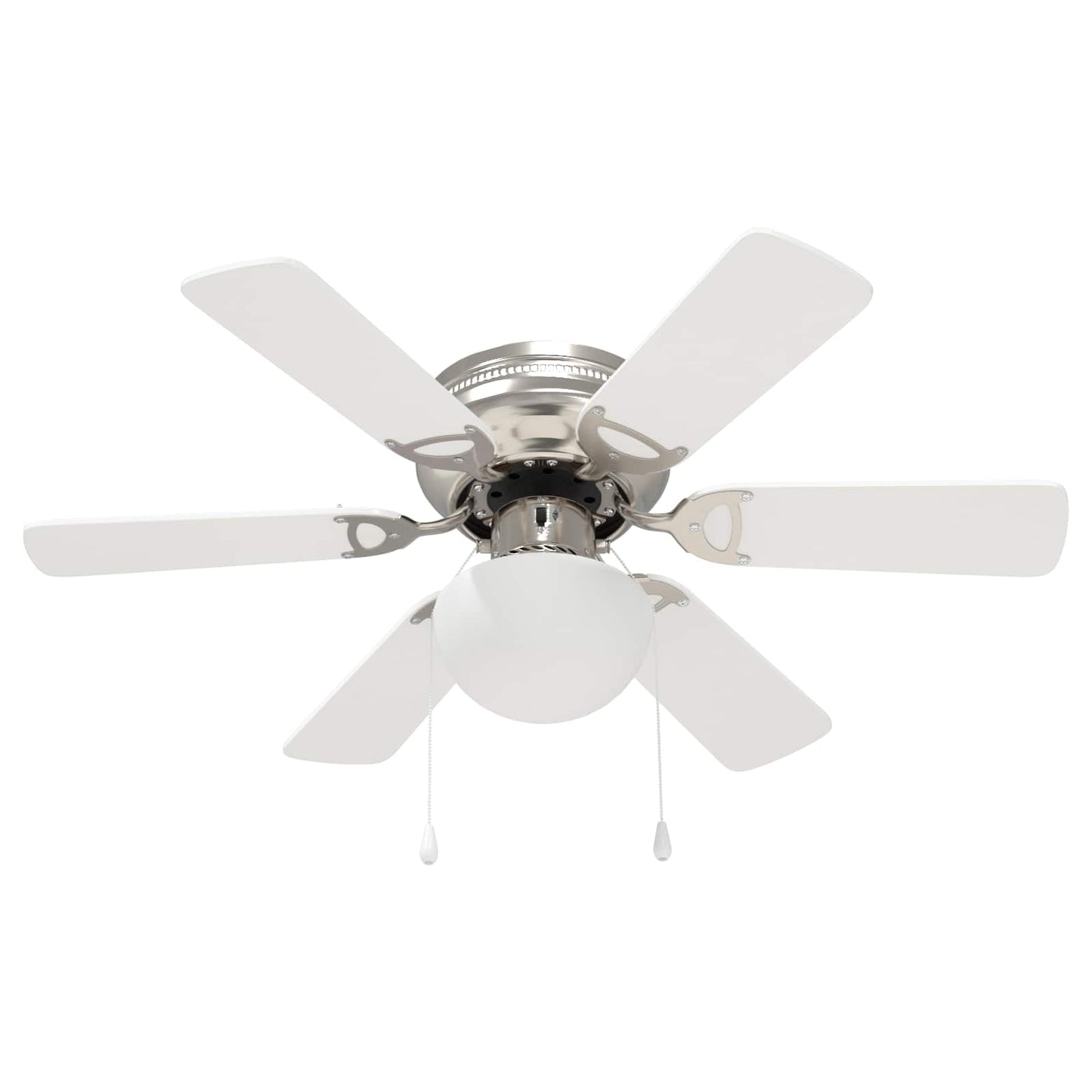 Deckenventilator mit Licht Ø 82 cm Weiß
