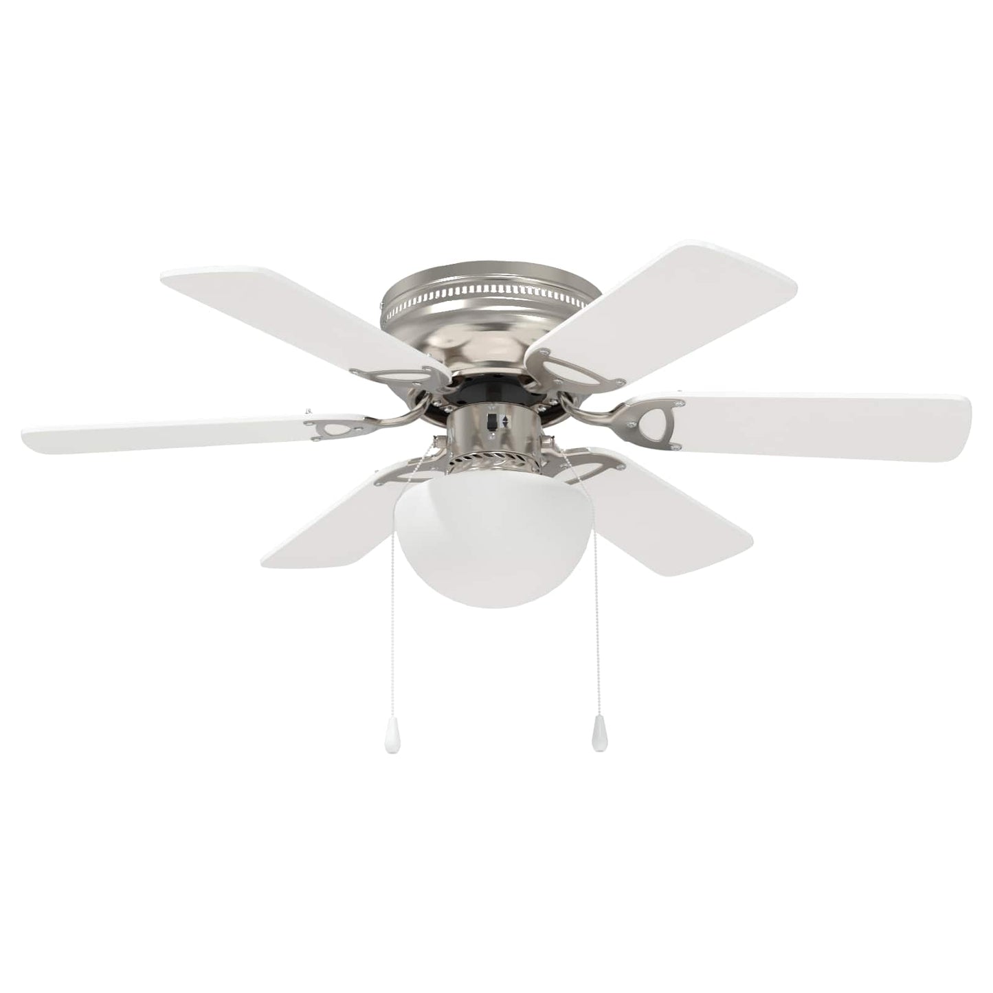 Deckenventilator mit Licht Ø 82 cm Weiß