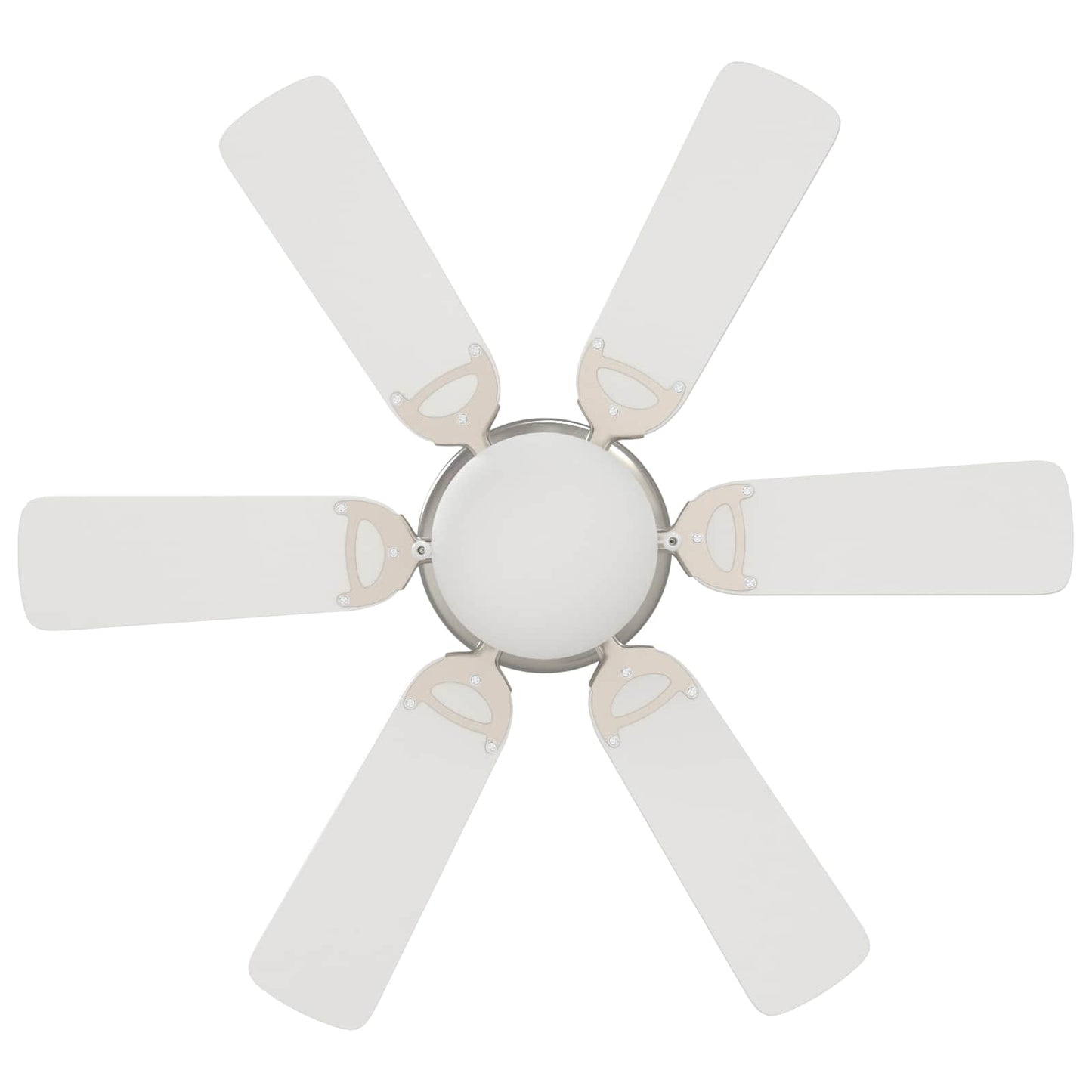 Deckenventilator mit Licht Ø 82 cm Weiß