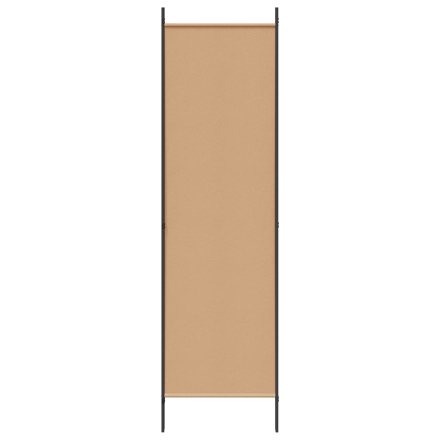 3-teiliger Raumteiler Beige 150 x 180 cm Stoff