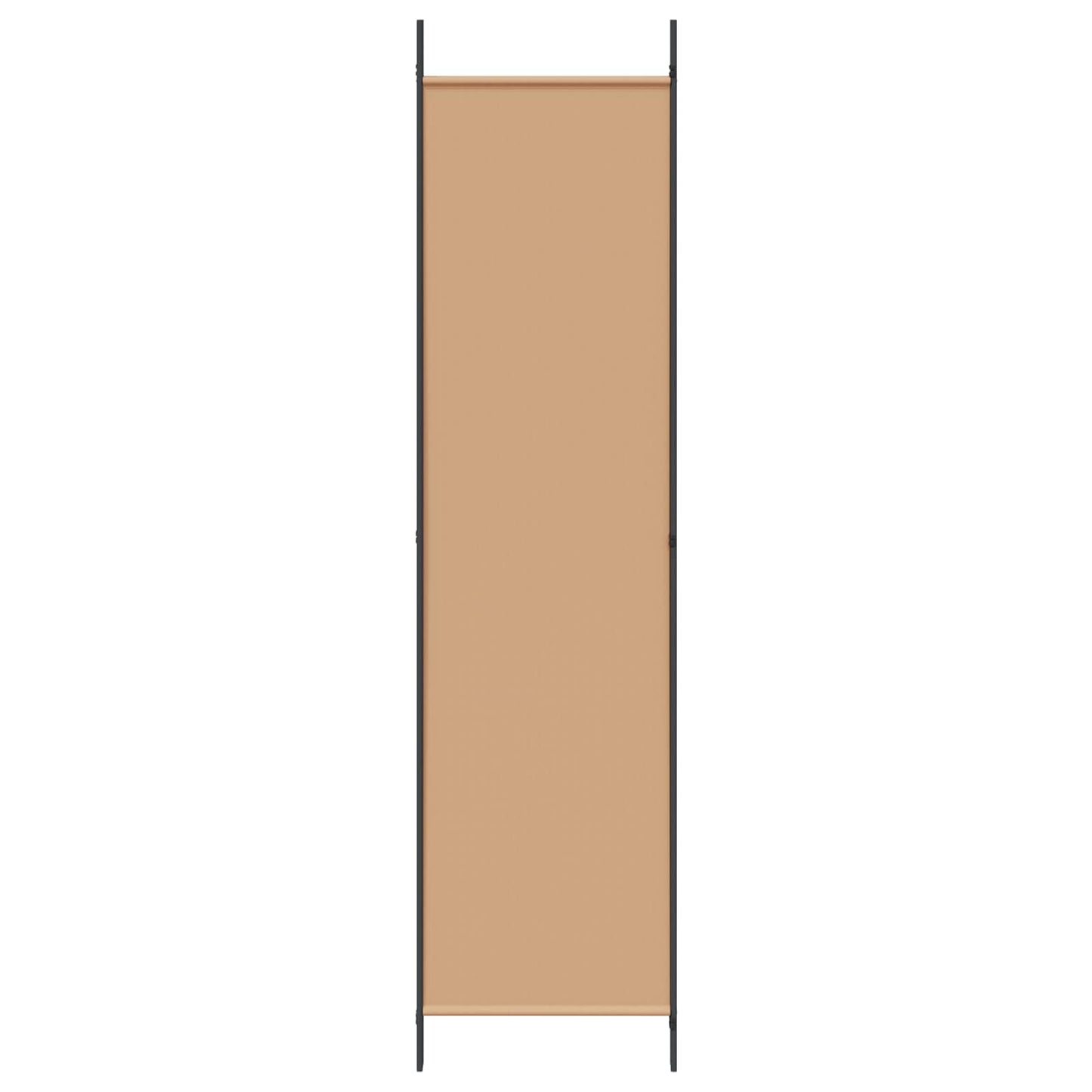 Raumteiler Beige 150 x 200 cm Stoff