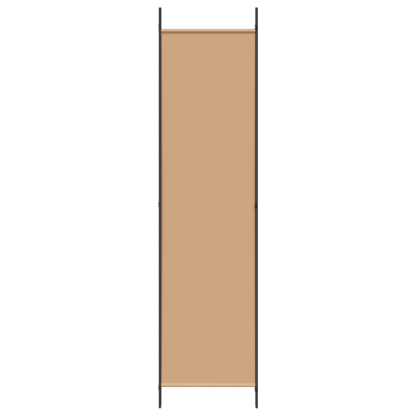 Raumteiler Beige 150 x 200 cm Stoff