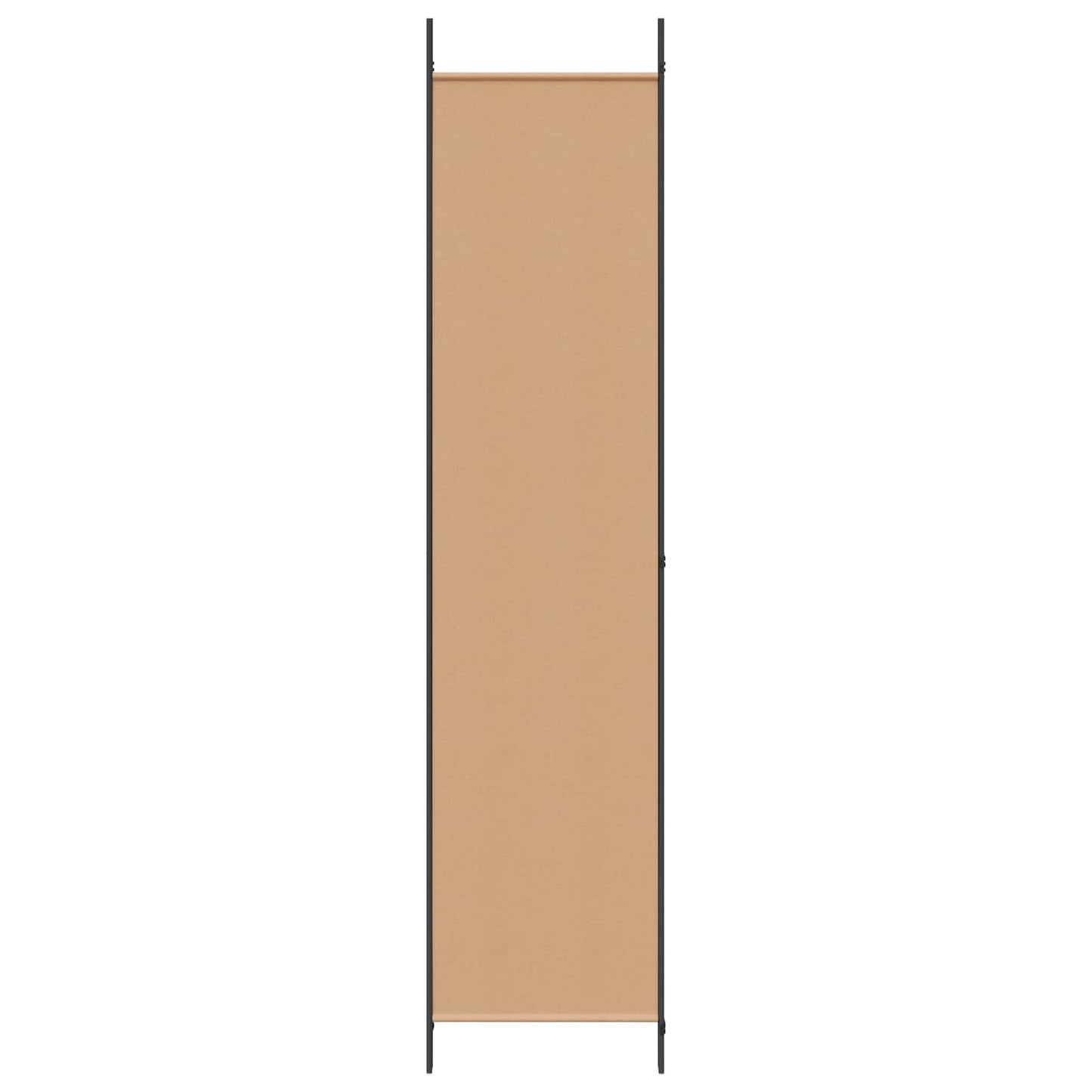 Raumteiler Beige 150 x 220 cm Stoff