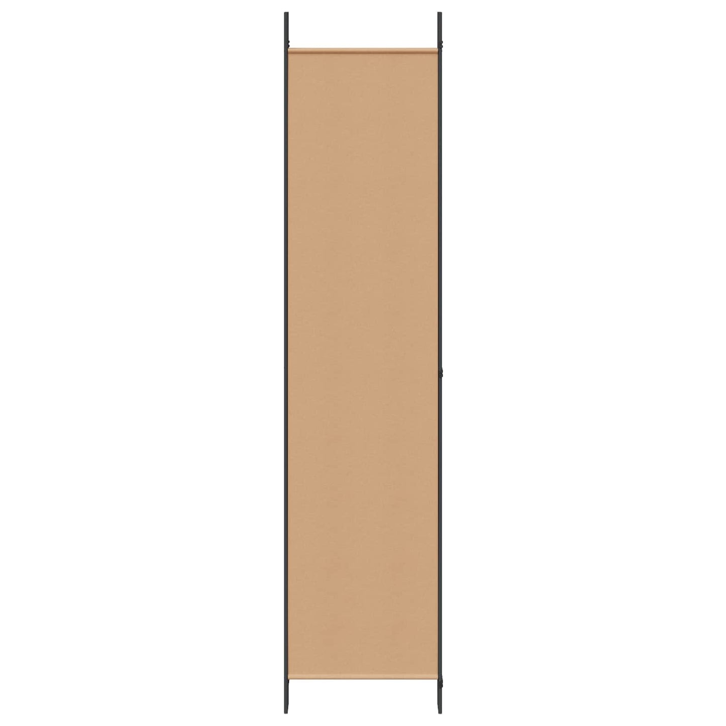 Raumteiler Beige 250 x 220 cm Stoff