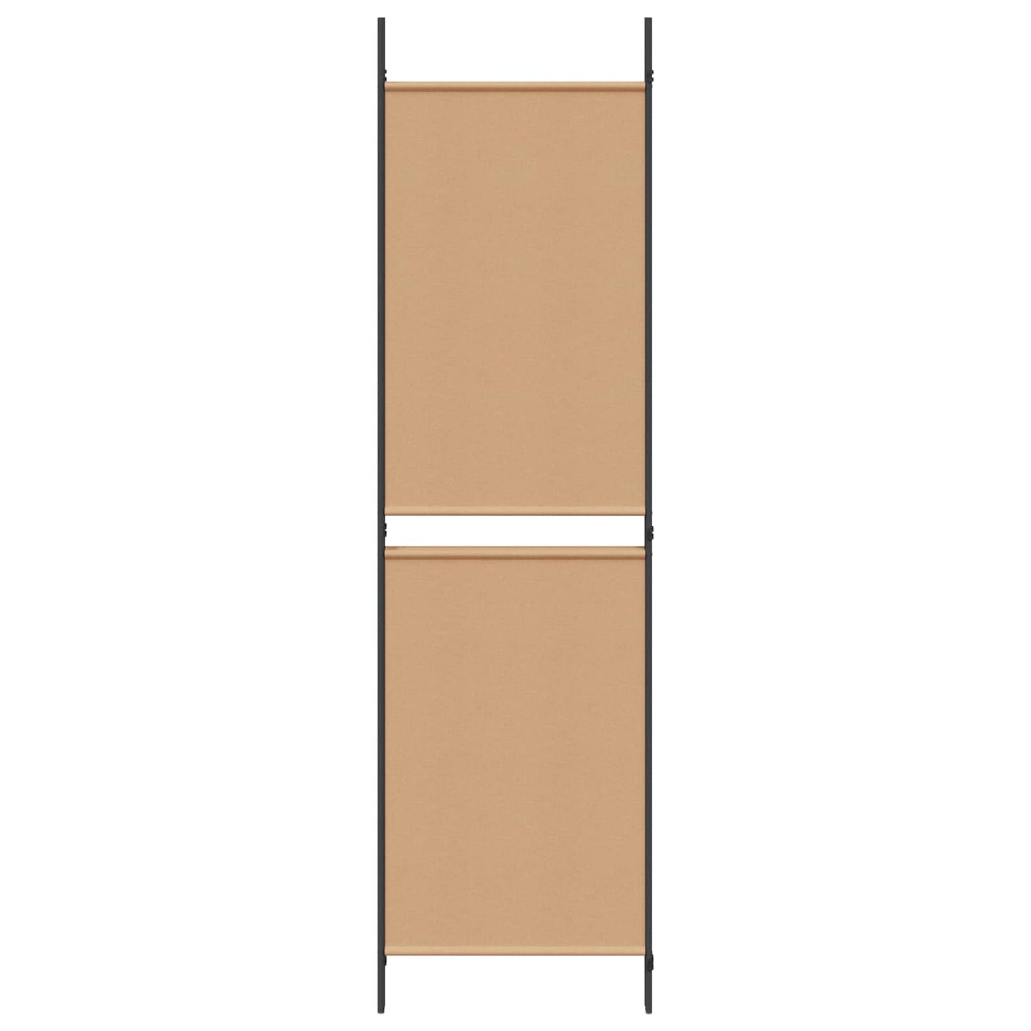 3-teiliger Raumteiler Beige 150 x 180 cm Stoff