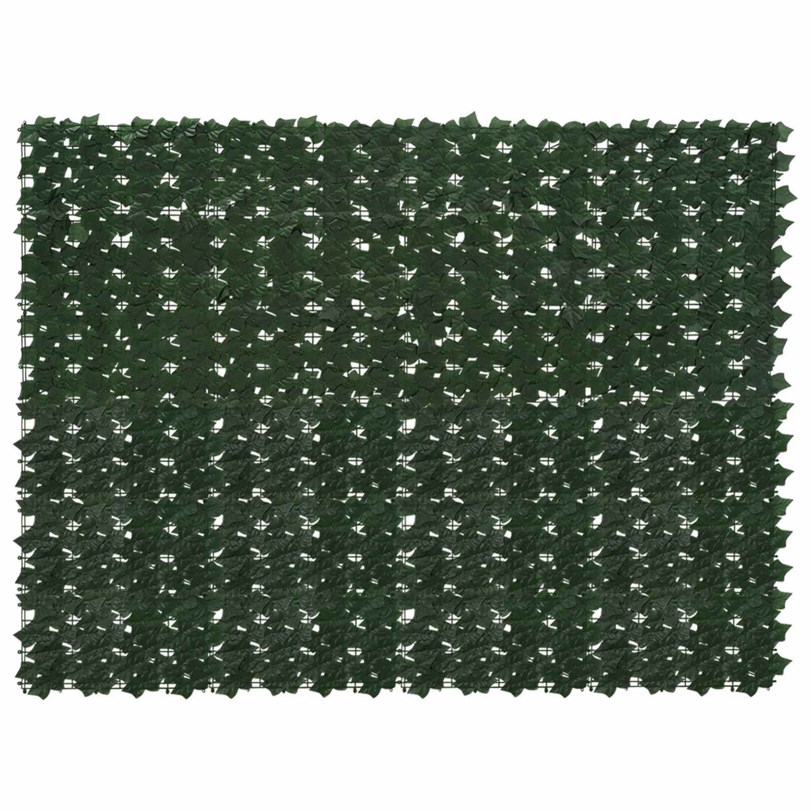 Balcony Screen with Leaves Dunkelgrün 200 x 150 cm