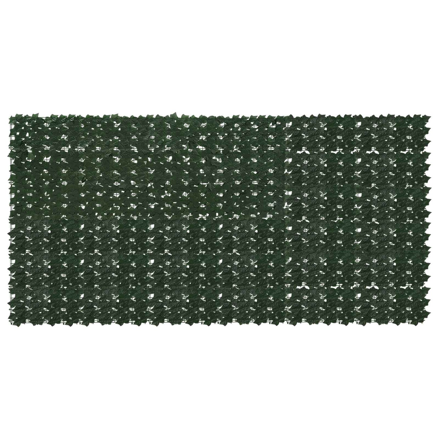 Balcony Screen with Leaves Dunkelgrün 300 x 150 cm