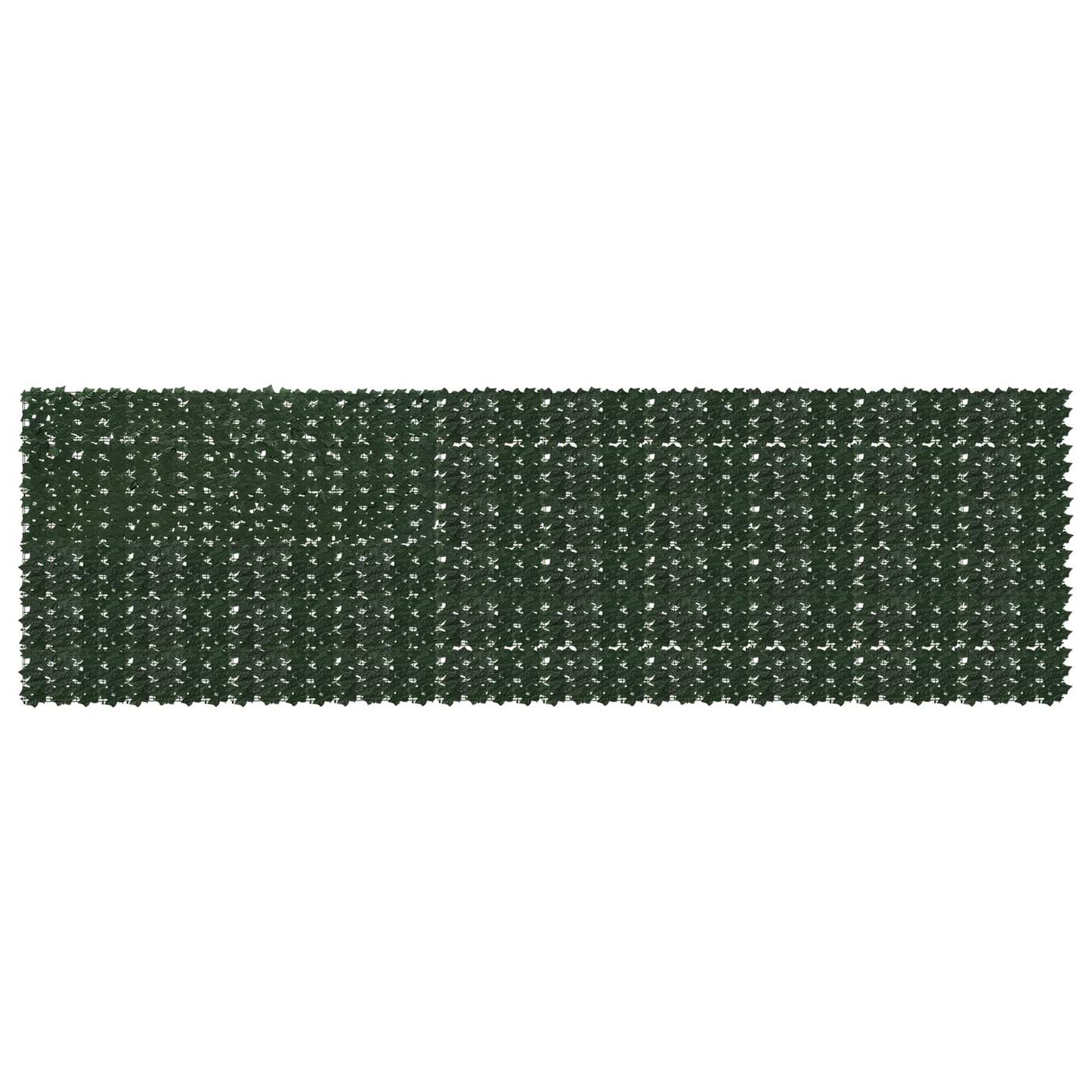 Balcony Screen with Leaves Dunkelgrün 500 x 150 cm