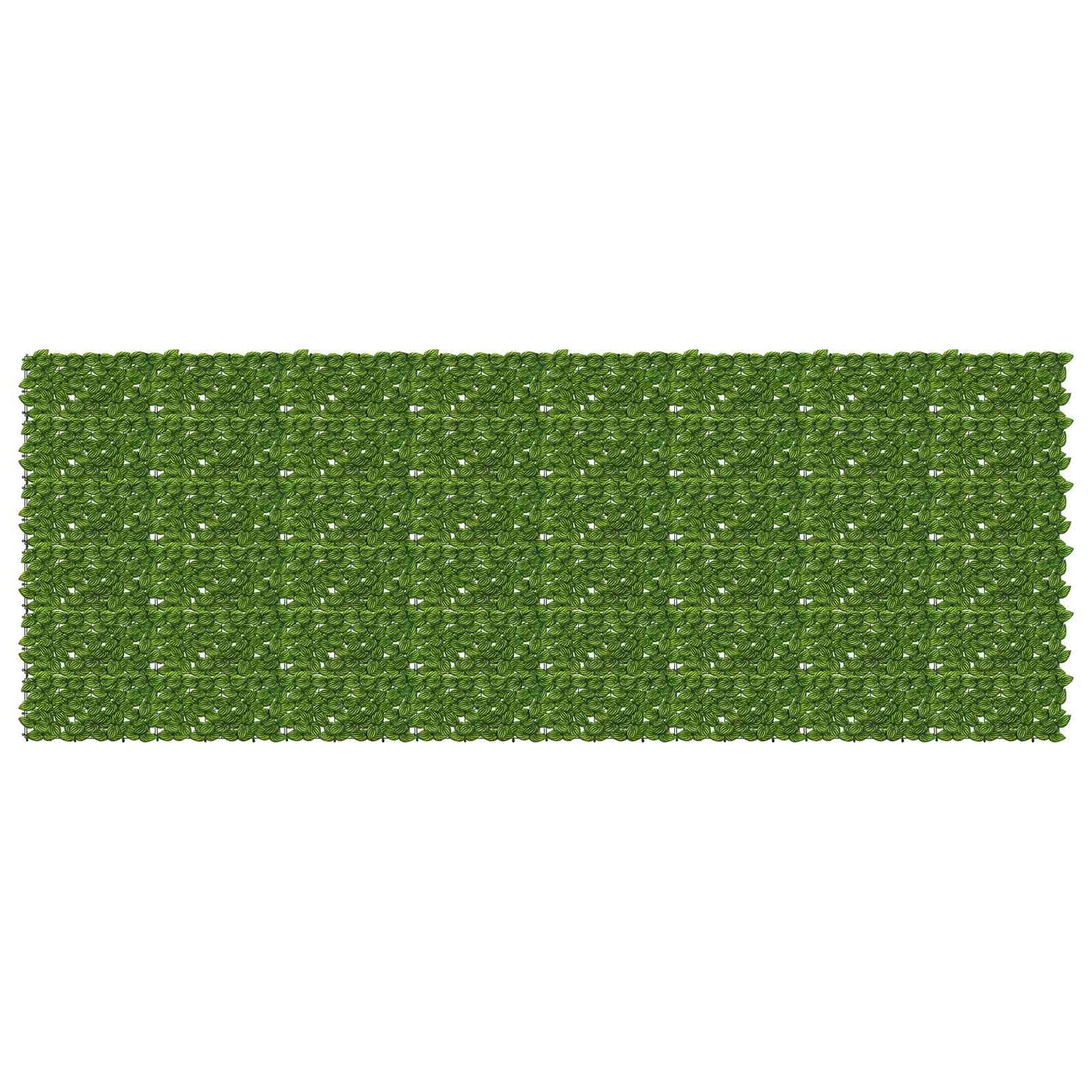 Balcony Screen with Leaves Grün und Gelb 400 x 150 cm