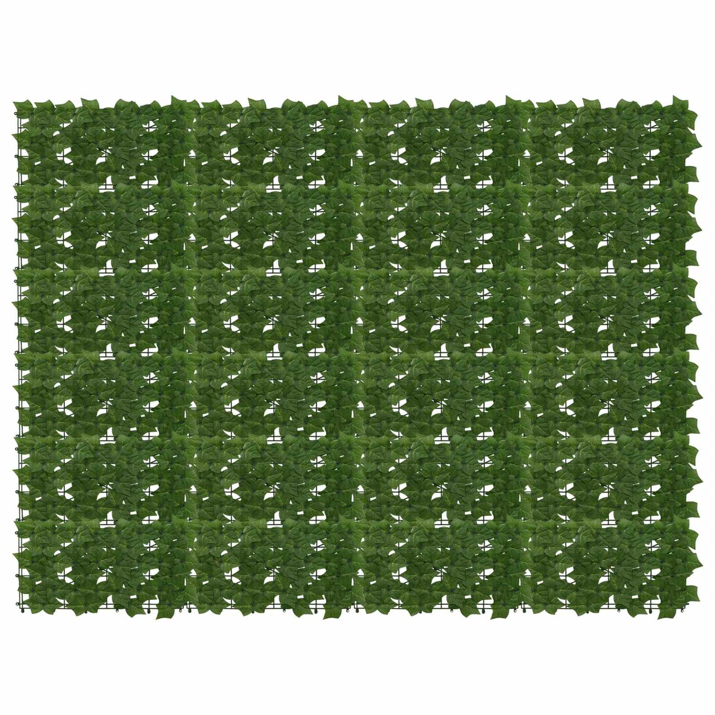 Balcony Screen with Leaves Grün 200 x 150 cm