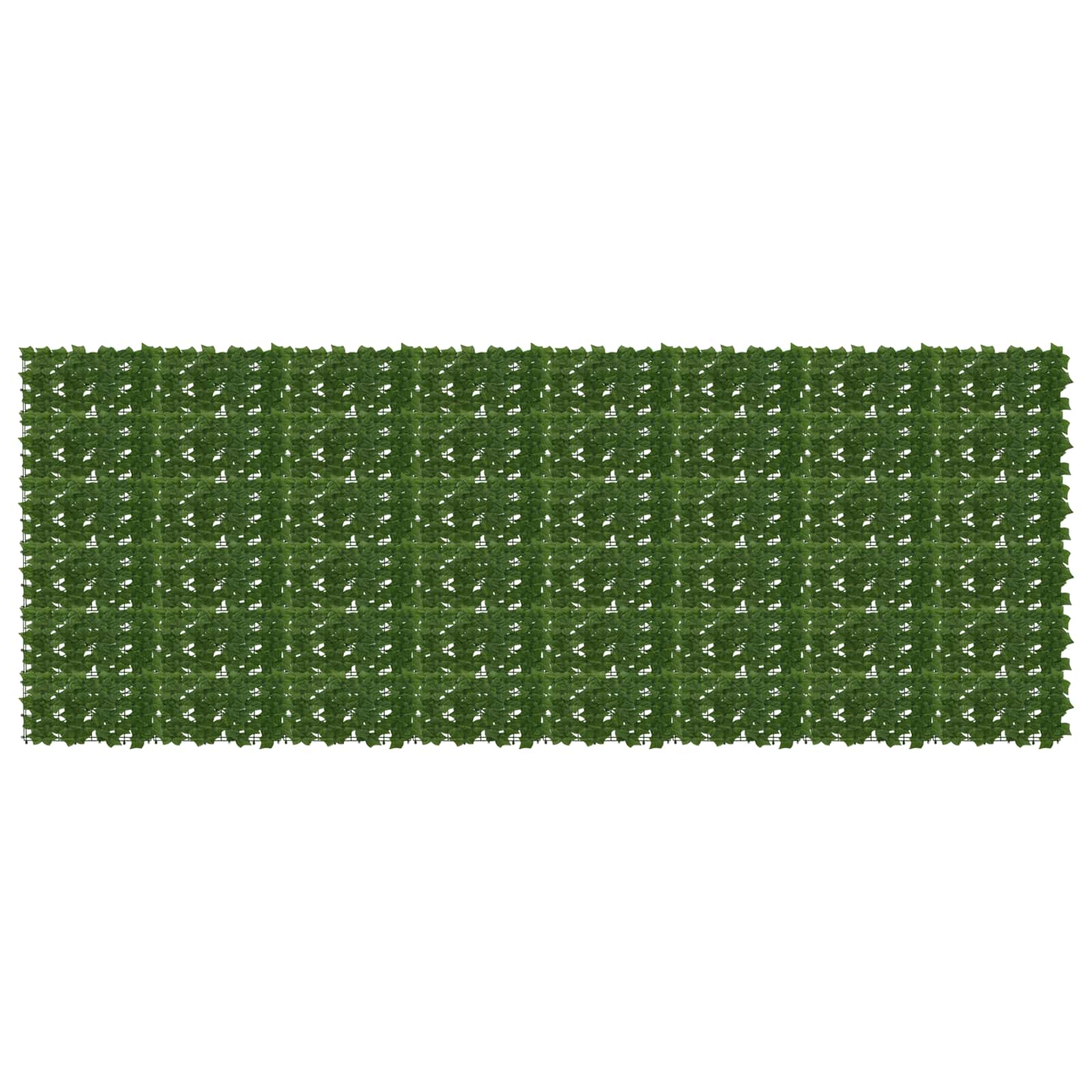 Balcony Screen with Leaves Grün 400 x 150 cm