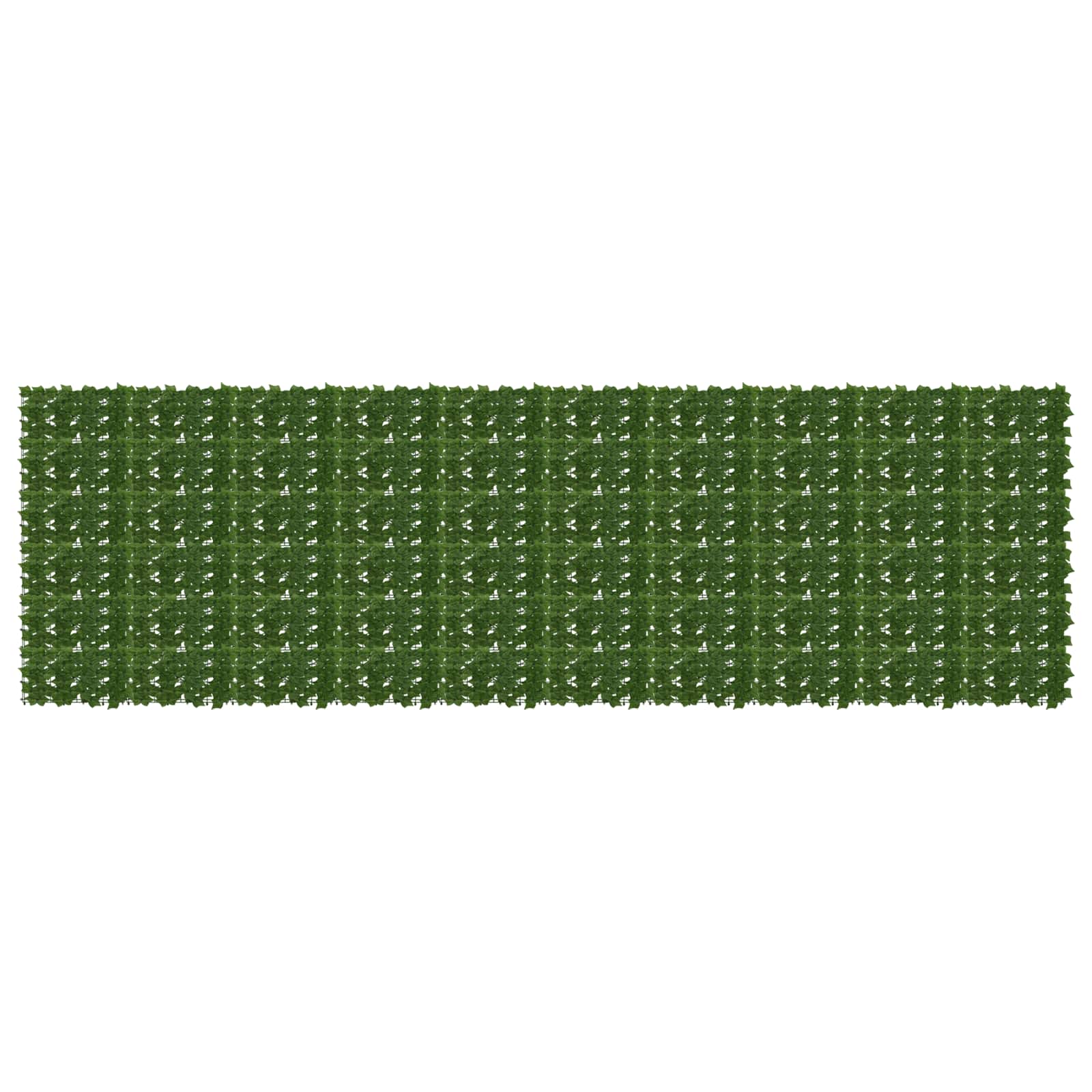 Balcony Screen with Leaves Grün 500 x 150 cm
