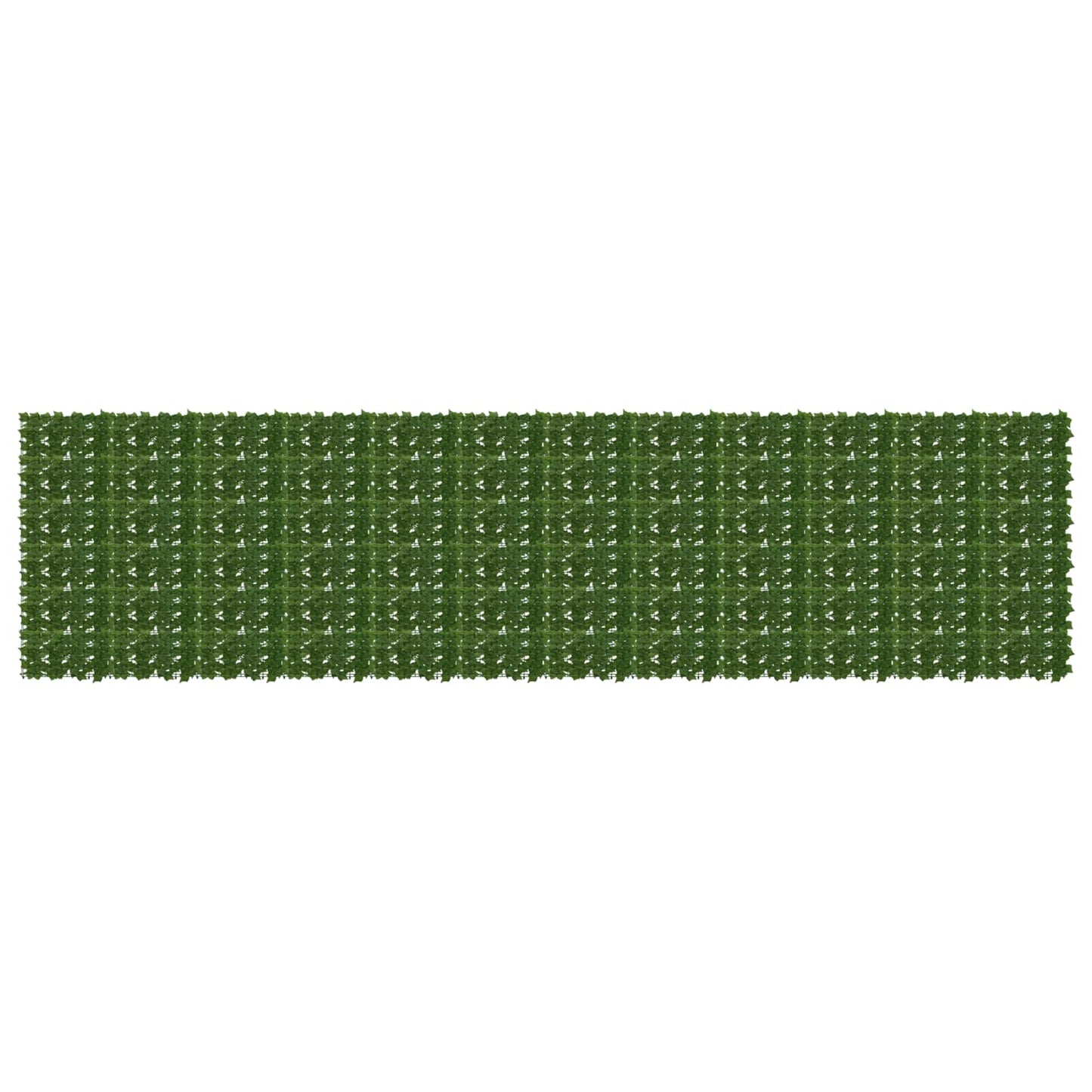 Balcony Screen with Leaves Grün 600 x 150 cm