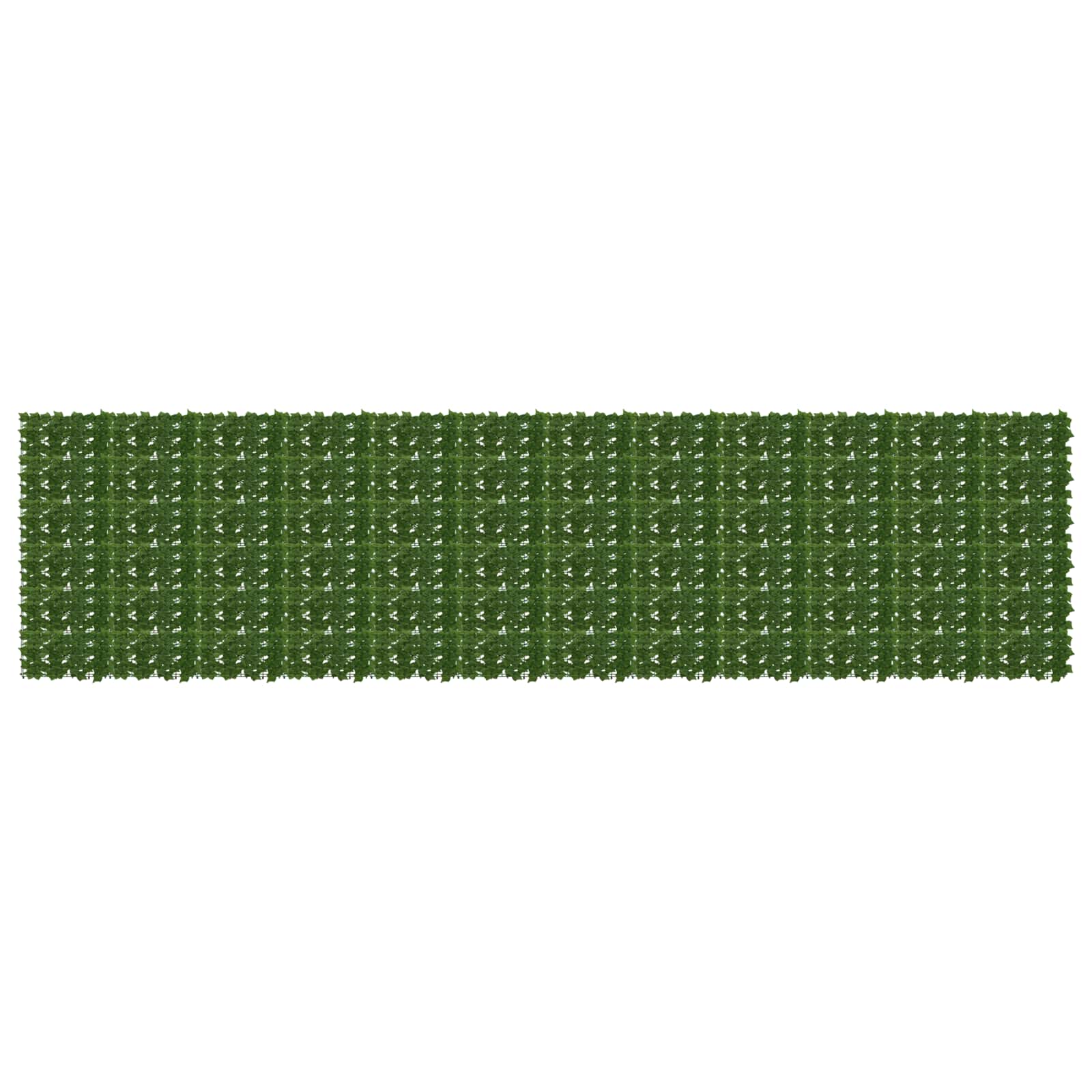 Balcony Screen with Leaves Grün 600 x 150 cm