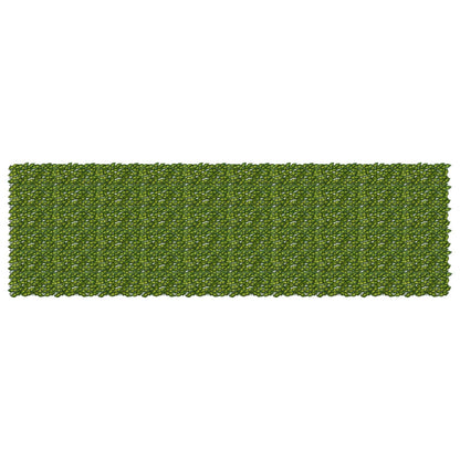 Balcony Screen with Leaves Grün und Gelb 500 x 150 cm