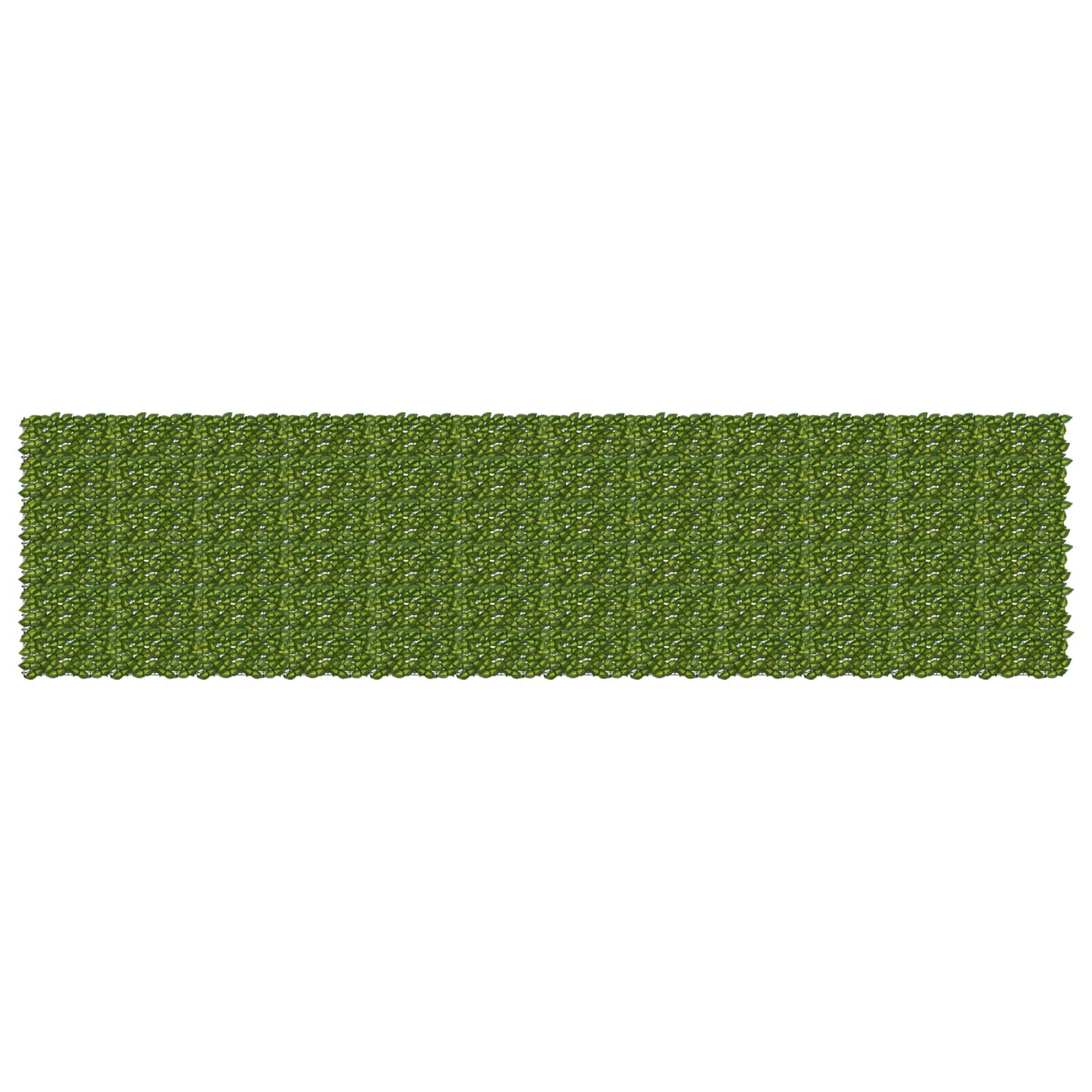 Balcony Screen with Leaves Grün und Gelb 600 x 150 cm