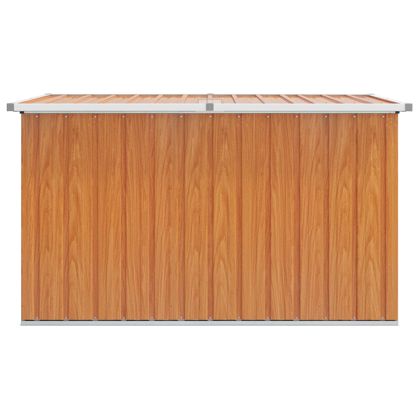 Außenlagerbox Verzinkter Stahl 150 x 101 x 91 cm Holz