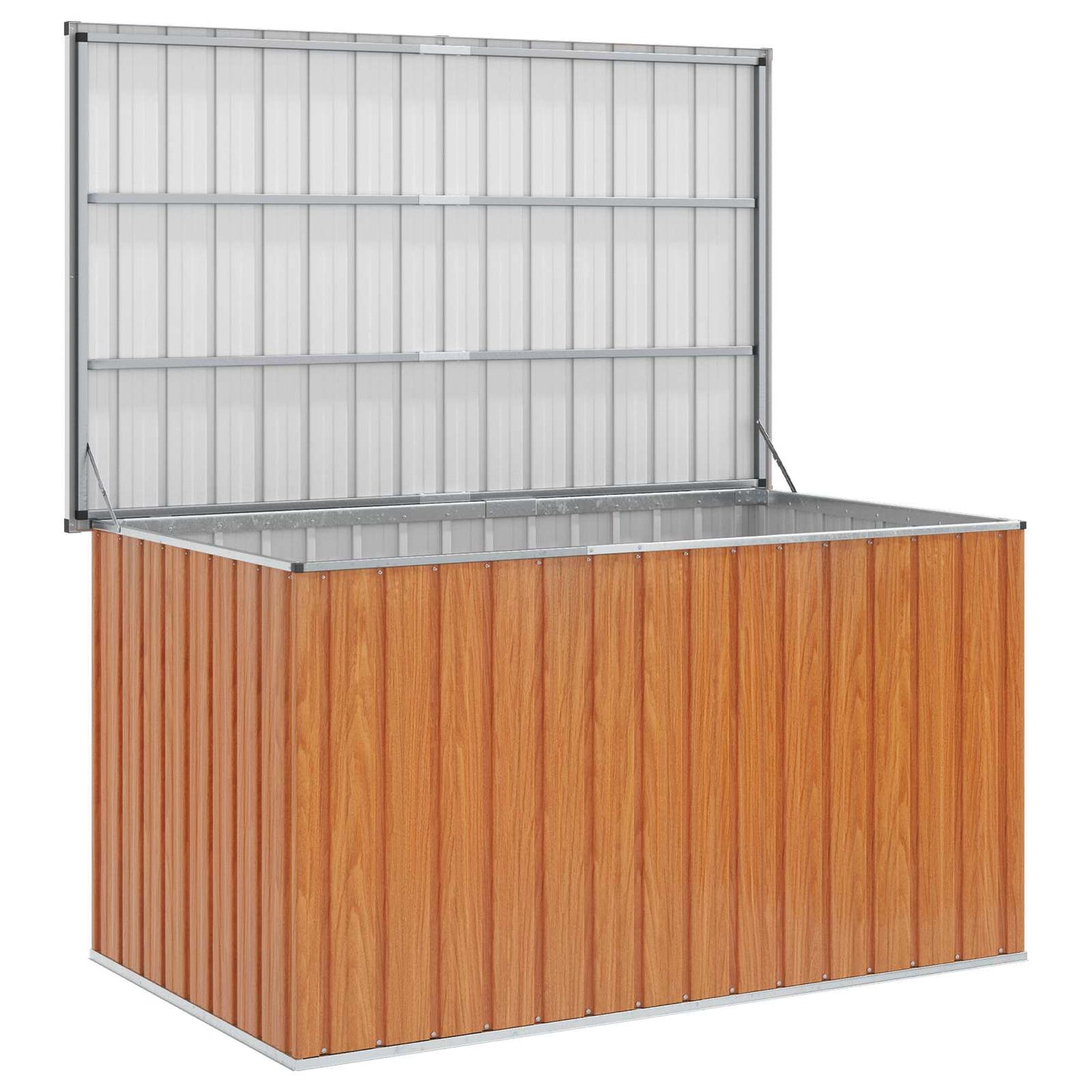 Außenlagerbox Verzinkter Stahl 171 x 99 x 93 cm Holzähnlich