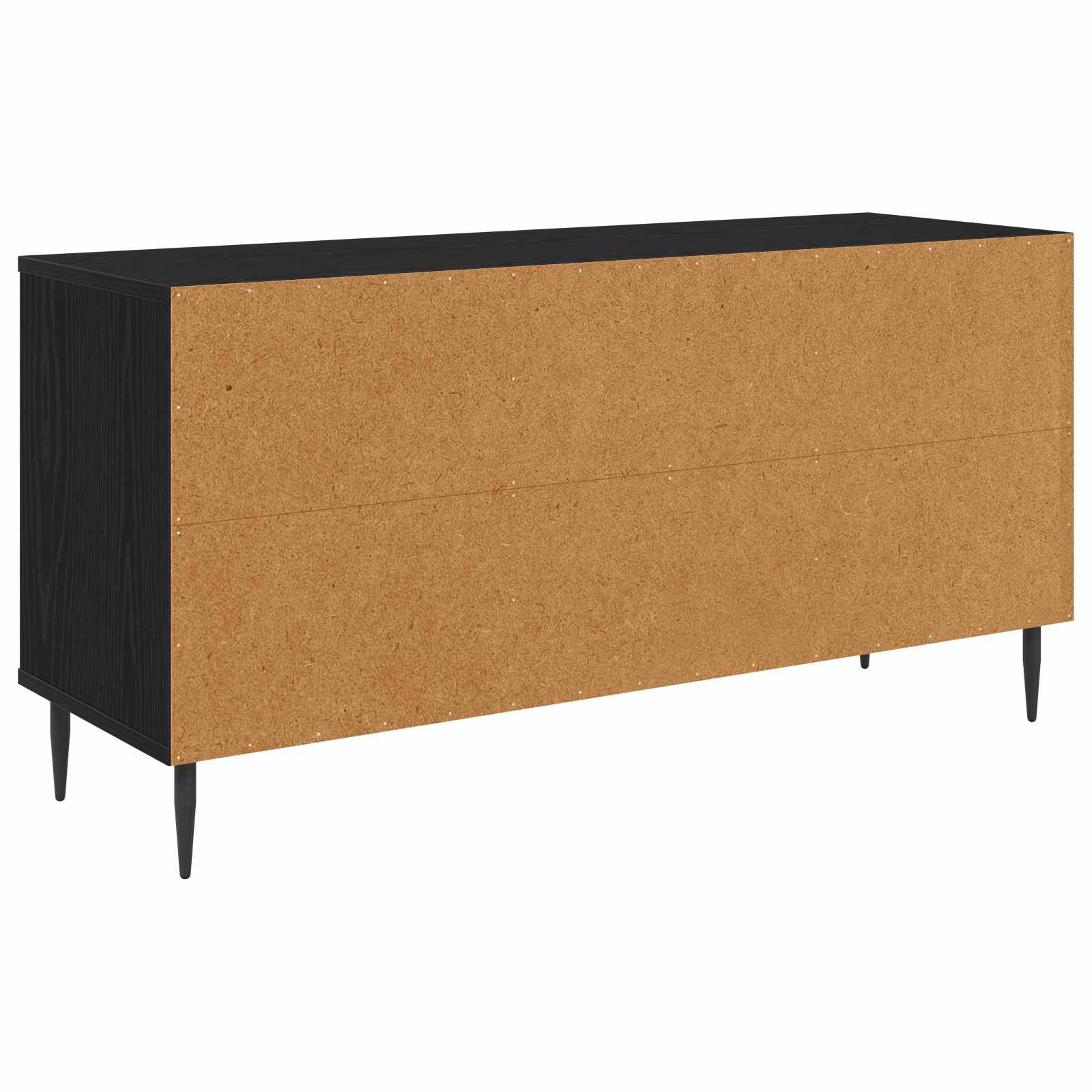 TV-Schrank GOTHA 102 x 33 x 51 cm Schwarz Eichen-Optik