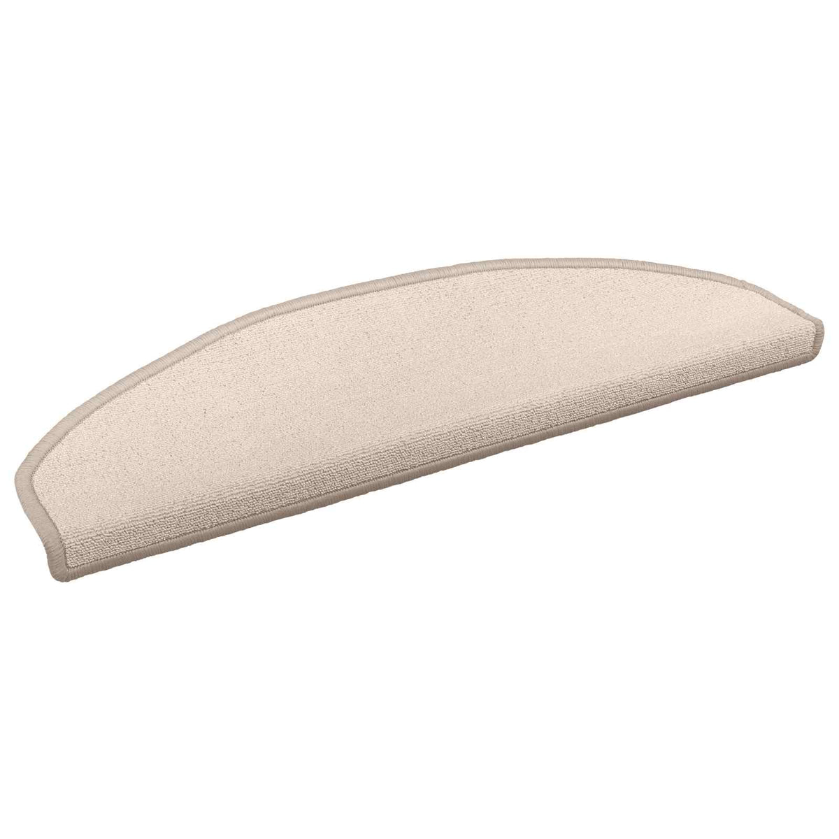 Selbstklebende Stufenmatten 15 Stk. 80 x 24,5 x 3,5 cm Taupe