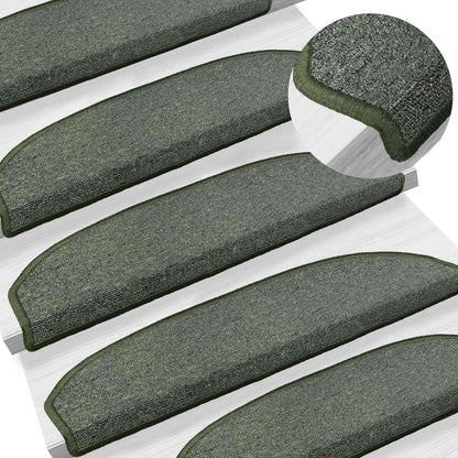 Selbstklebende Stufenmatten 15 Stk. 80 x 24,5 x 3,5 cm