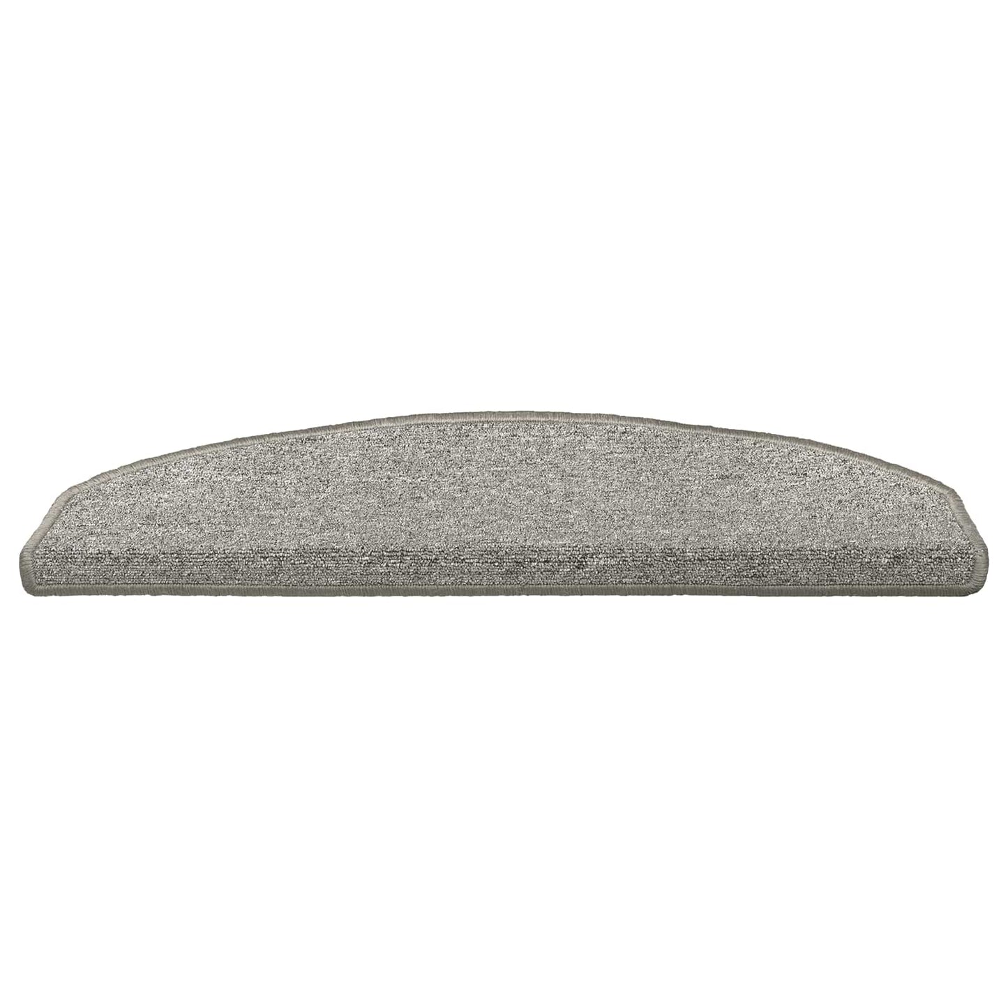 Selbstklebende Stufenmatten 15 Stk. 80 x 24,5 x 3,5 cm Hellgrau