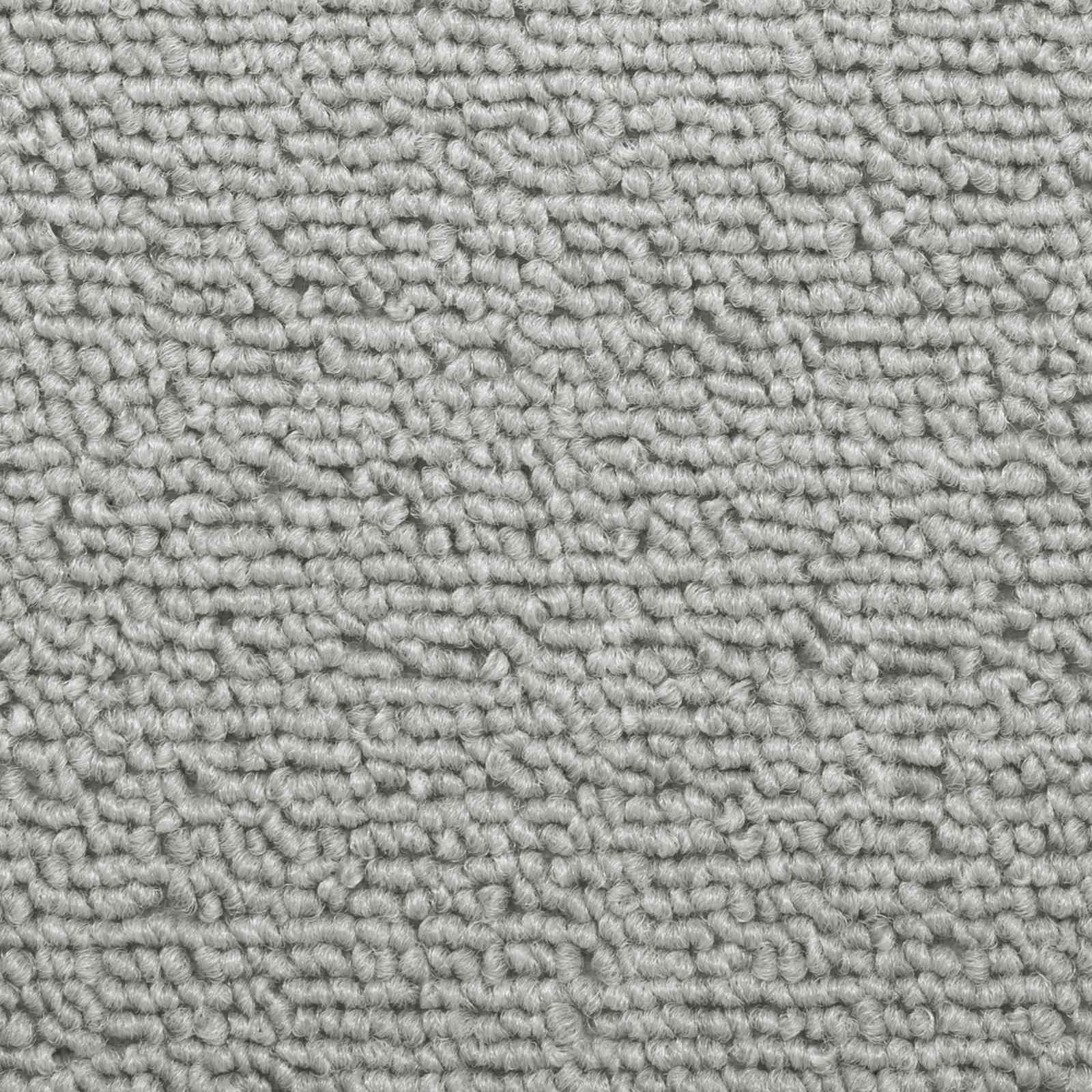 Selbstklebende Stufenmatten 15 Stk. 80 x 24,5 x 3,5 cm Hellgrau