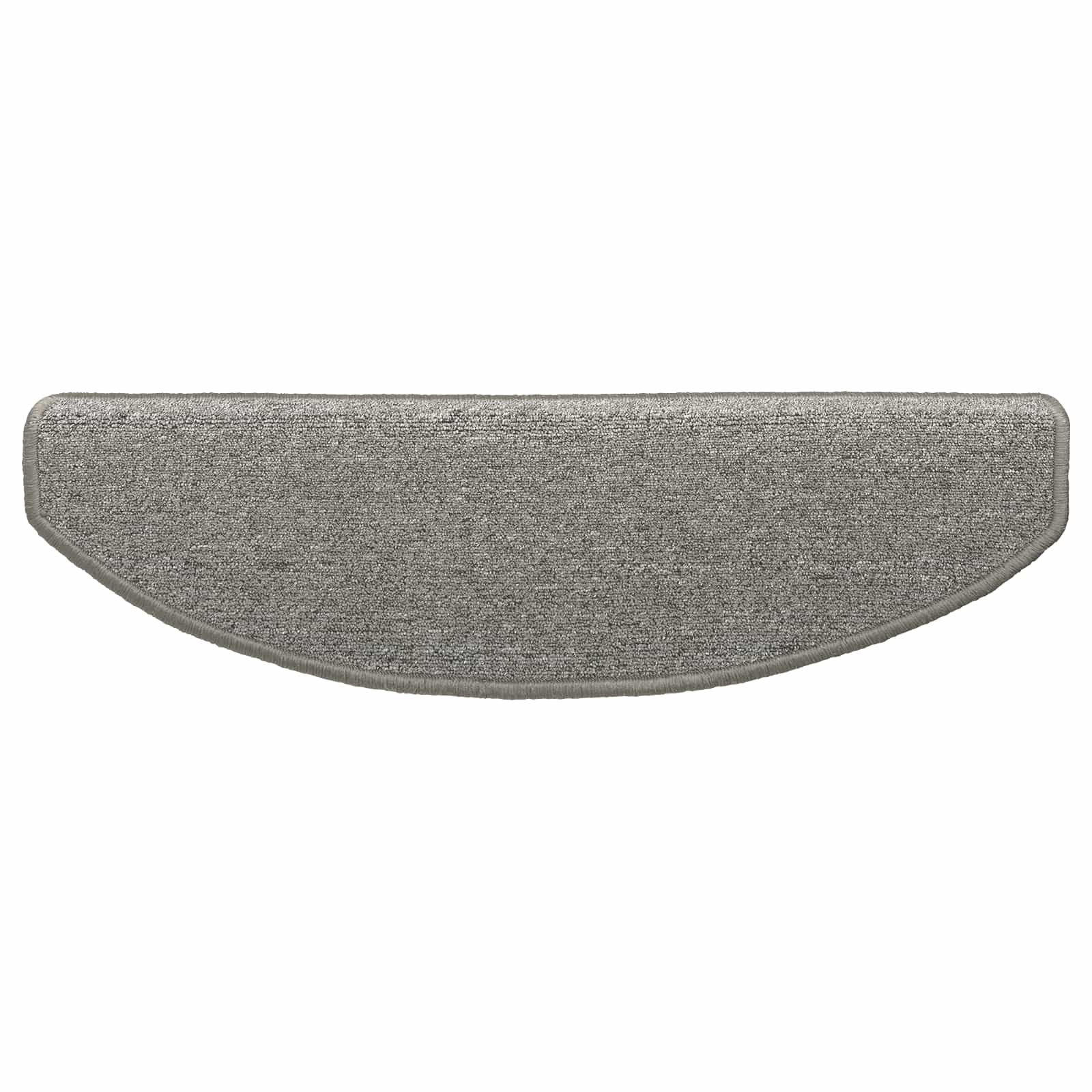 Selbstklebende Stufenmatten 15 Stk. 80 x 24,5 x 3,5 cm Hellgrau