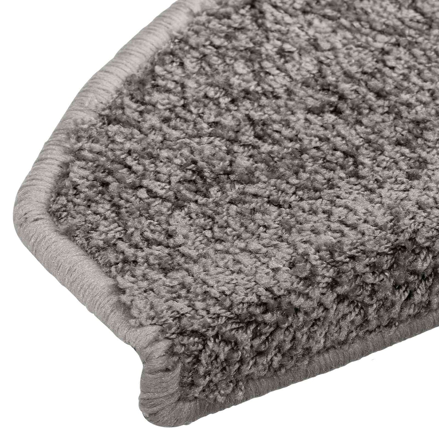 Selbstklebende Treppenschoner 15 stk. 80 x 24,5 x 3,5 cm Grau