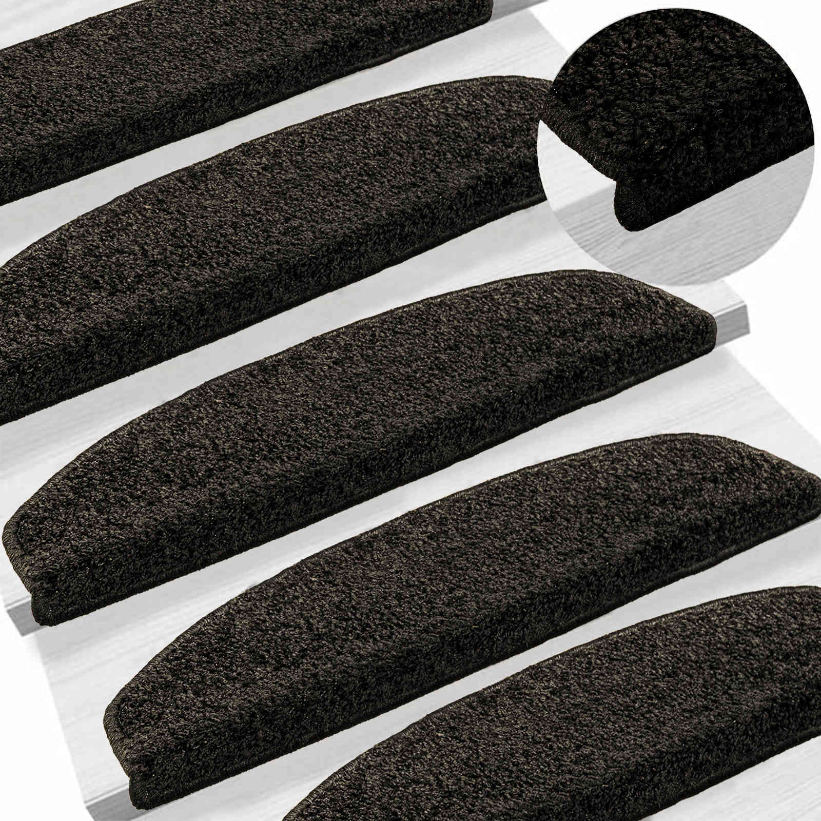 Selbstklebende Treppenschoner 15 stk. 80 x 24,5 x 3,5 cm