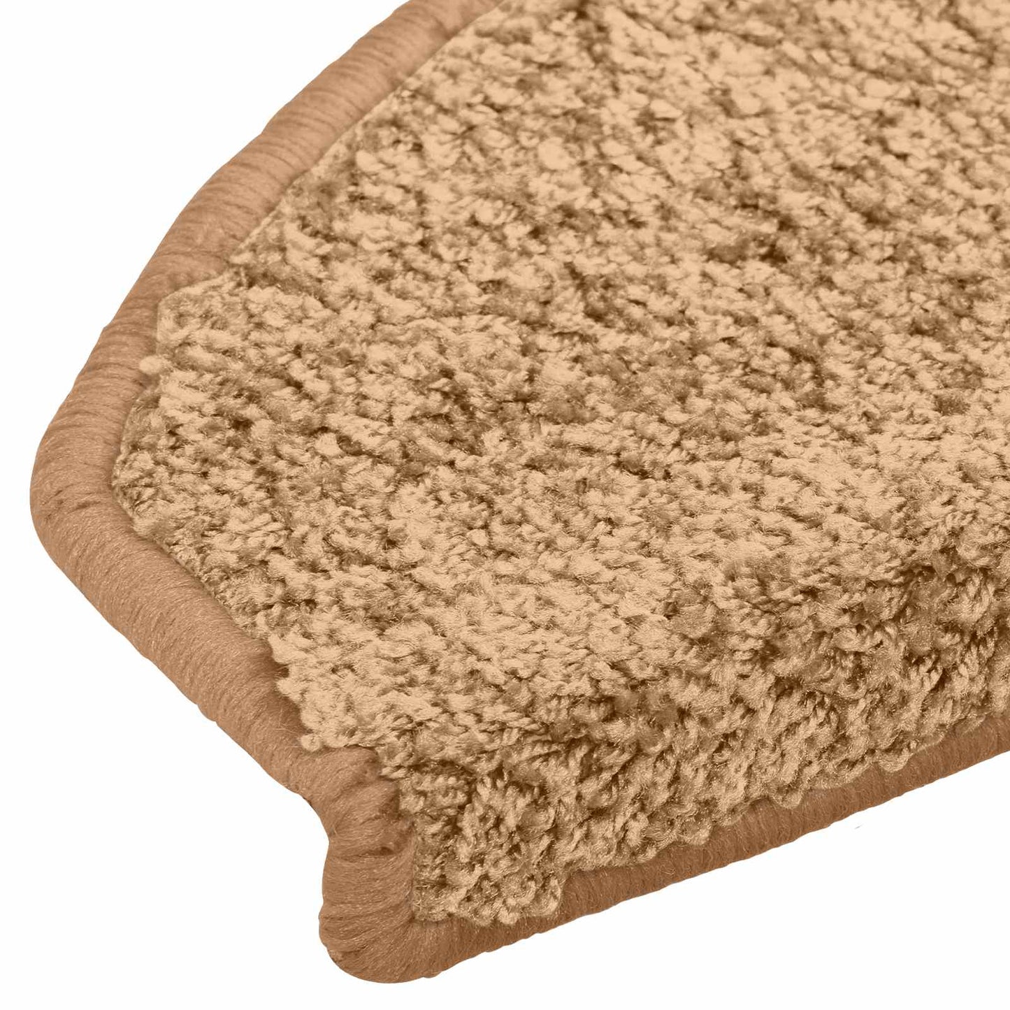 Selbstklebende Treppenschoner 15 stk. 80 x 24,5 x 3,5 cm Beige