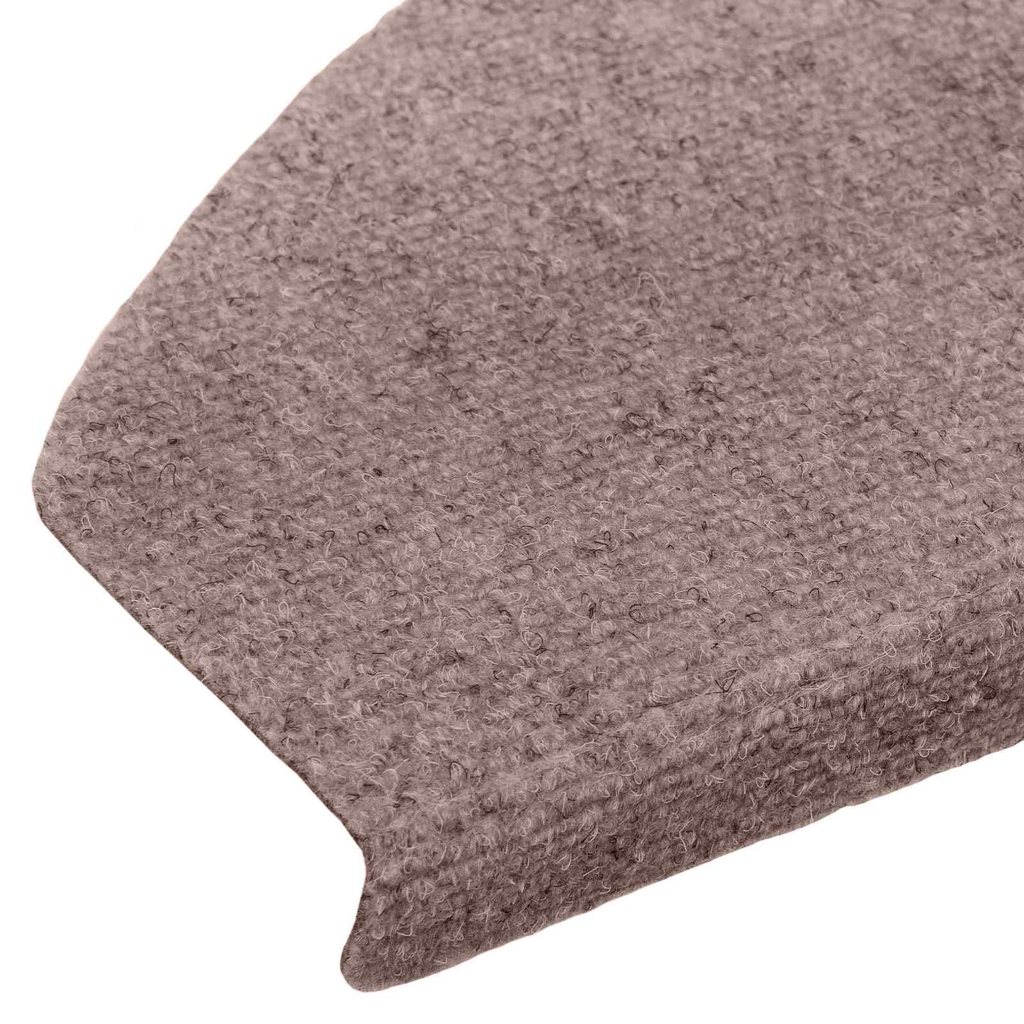 Selbstklebende Stufenmatten 15 Stk. 80 x 24,5 x 3,5 cm Beige