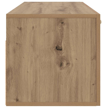 Wandschrank Wandhalterung Artisan-Eiche 80 x 36,5 x 35 cm