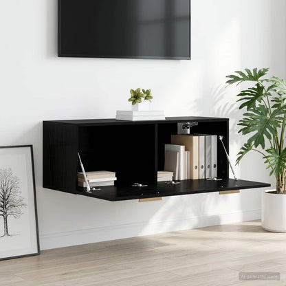 Wandschrank 100 x 36,5 x 35 cm Holzwerkstoff