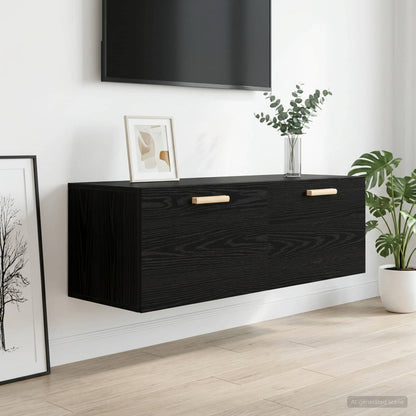 Wandschrank 100 x 36,5 x 35 cm Holzwerkstoff