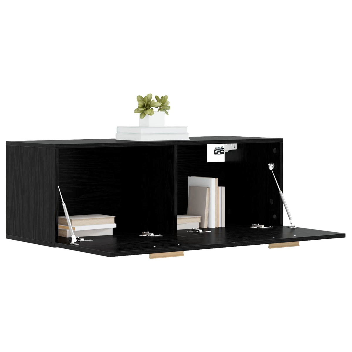 Wandschrank 100 x 36,5 x 35 cm Holzwerkstoff