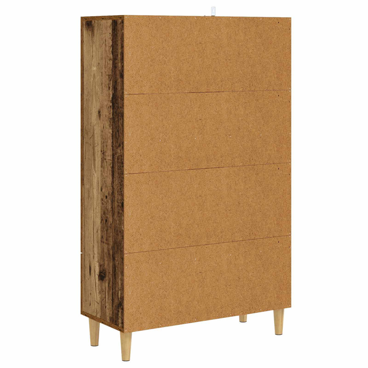 Highboard Altholz 70 x 31 x 115 cm Holzwerkstoff