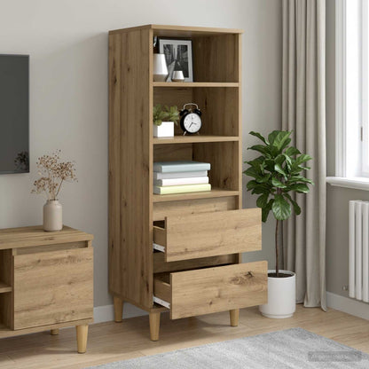 Highboard Artisan-Eiche 40 x 36 x 110 cm Holzwerkstoff