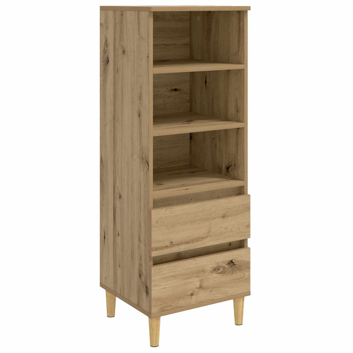 Highboard Artisan-Eiche 40 x 36 x 110 cm Holzwerkstoff