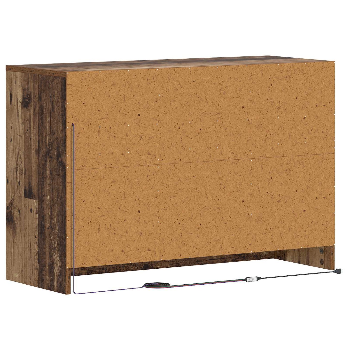 TV-Schränk 91 x 34 x 61 cm Altholz Holzwerkstoff