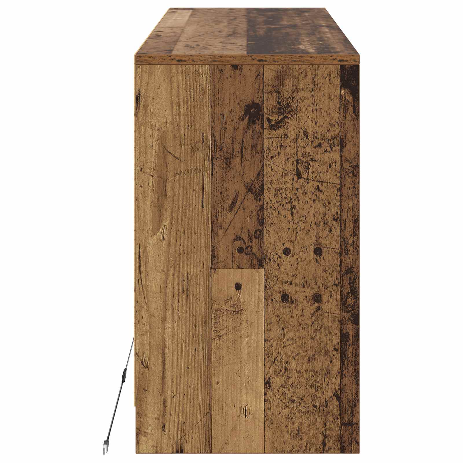 TV-Schränk 91 x 34 x 61 cm Altholz Holzwerkstoff