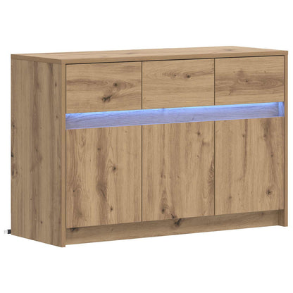 TV-Schränk 91 x 34 x 61 cm Artisan-Eiche Holzwerkstoff
