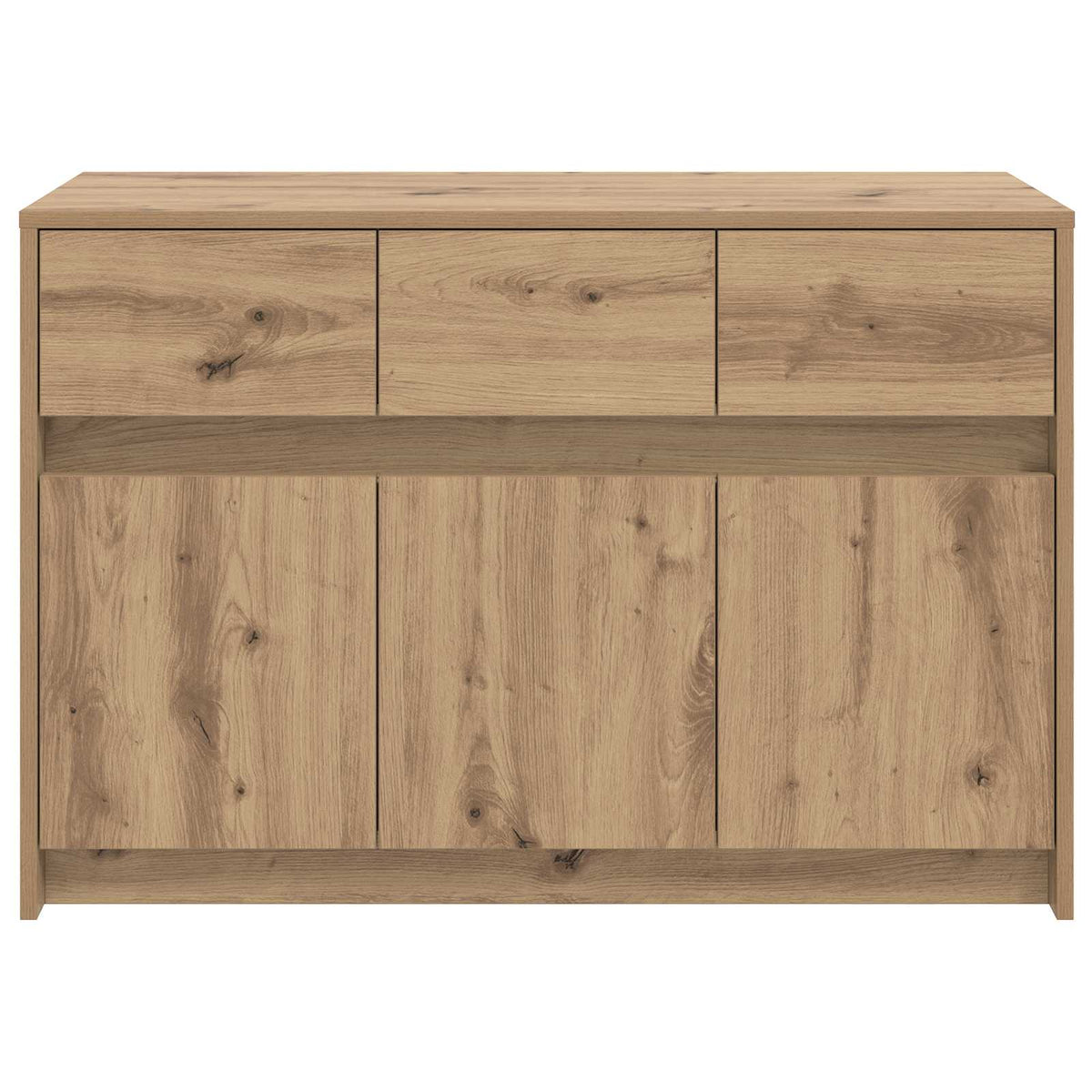 TV-Schränk 91 x 34 x 61 cm Artisan-Eiche Holzwerkstoff