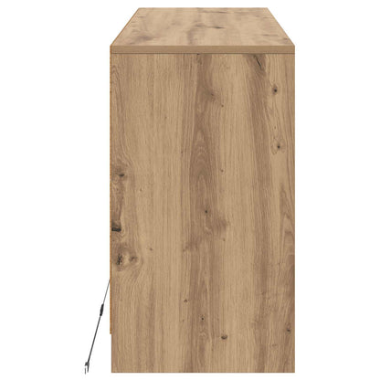 TV-Schränk 91 x 34 x 61 cm Artisan-Eiche Holzwerkstoff